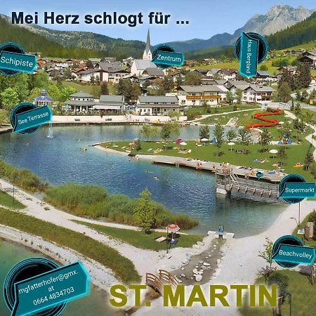 Appartements Haus Bergland Санкт Мартин ам Тененгебирге Екстериор снимка